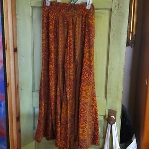 Indian Print flare pant